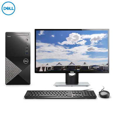 戴尔（DELL）新品成就Vostro3890商用台式电脑19.5英寸屏（Inteli5-114004GB1TB集显Win10无光驱四年质保网络同传）