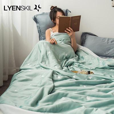 家柏饰(CORATED)60支双面天丝空调被夏季薄款单人夏凉被可水洗薄被子双人夏被机洗