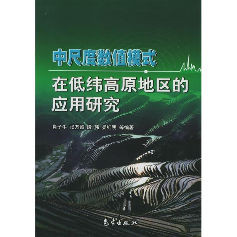 正版新书]中尺度数值模式在低纬高原地区的应用研究肖子牛978750
