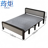荺炬折叠床1.2米张