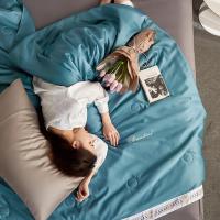 美帮汇夏季可水洗真丝空调被夏凉冰丝夏被单人双人夏天学生宿舍薄被子