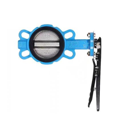 盛京联硕 手动对夹蝶阀 D71X-16Q DN125 台