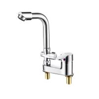 南方卫通铜韩版七字双用水龙头 NF-347