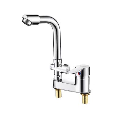 南方卫通铜韩版七字双用水龙头 NF-347