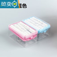 敬平免搓洗手搓香皂盒创意多功能沥水收纳盒家用滚轮式自动起泡肥皂盒 蓝色+粉色