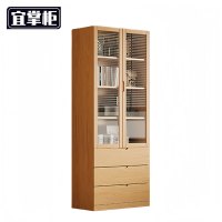 宜掌 柜 木质书 柜