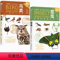 [正版]中国国家地理鸟类+昆虫 2本套装 动物演化生理结构百科科普全书 中国国家地理英国皇家鸟类协会