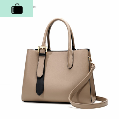 软皮2020新款潮手拎包妈妈中年女包斜挎手提包大气大容量简约大包NEW LAKE女斜挎包