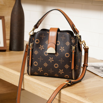 金狐狸(foxer)单肩包女真皮手提包女士百搭斜挎包大气时尚休闲背包