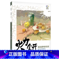 [正版]火力全开基础静物色调2019魔方文化颜登高著水粉画静物色调基础入门小色稿色彩静物照片临摹范本联考艺考高考美术书