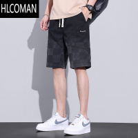 HLCOMAN短裤男夏季薄款工装五分裤子男宽松百搭2025新款直筒夏天休闲中裤