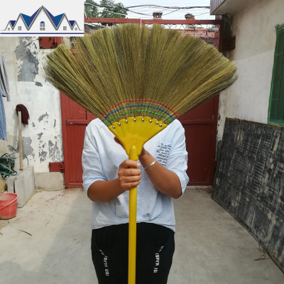 手工笤帚扫帚小扫把扫地芒软毛塑料高粱苗笤帚家庭工厂用 三维工匠