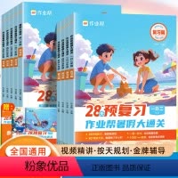 作业帮暑假大通关[五册] 一升二 [正版]小学28天暑假预复通关衔接作业一二三四五六年级上下册语文数学英语人教版专项
