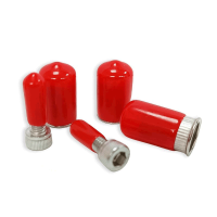 硅胶防尘罩红 Φ33*40mm