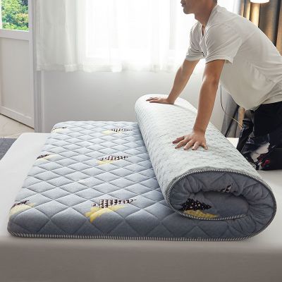 SleepyBear法兰绒加厚床垫子双人1.8米榻榻米床褥子宿舍单人折叠垫被褥子0.9