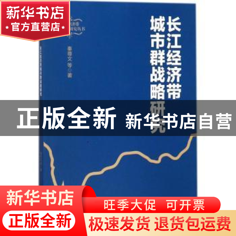 正版 长江经济带城市群战略研究 秦尊文等著 上海人民出版社 9787