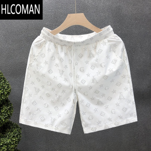 HLCOMAN夏天穿搭短裤男夏季薄款运动沙滩裤子男士潮流居家宽松外穿五分裤