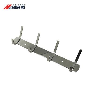 和居态 不锈钢挂衣钩(4钩)HJT-ZWJ02 个
