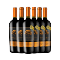 神木 珍藏级赤霞珠干红葡萄酒750ml*6瓶 智利原装原瓶进口红酒