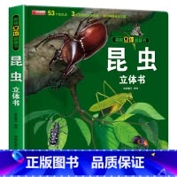 昆虫立体书(260*260mm开本) [正版]探秘海洋立体书儿童3d立体书海底世界ar书动物世界百科全书揭秘系列儿童翻翻