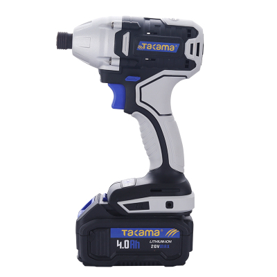 高松takama 锂电无刷冲击起子电动螺丝刀20v300Nm两电一充2*4.0A808030 1台