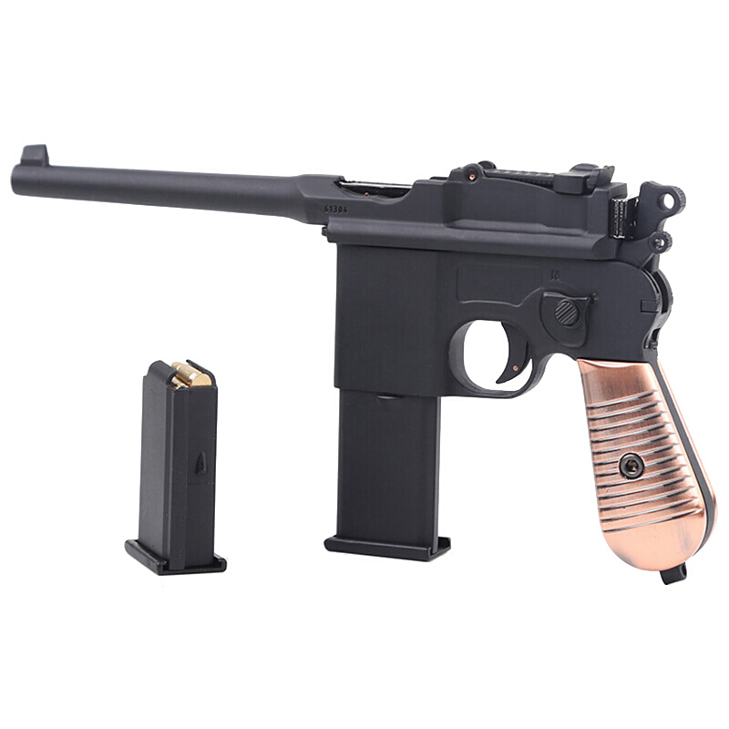 合金模型 可拆卸可拼装不可发射收藏礼品玩具 精工抛壳m1932毛瑟磨砂