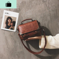 包包女斜挎复古港风单肩包2019新款手提包简约时尚潮流百搭NEW LAKE女士单肩包