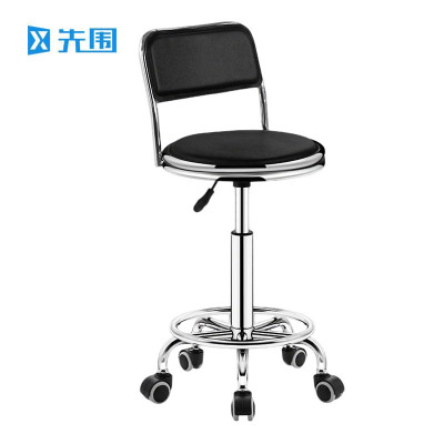 先围 圆凳 方靠背滑轮升降45-59cm 个
