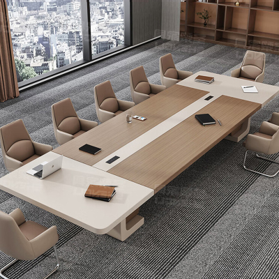 会议桌长桌办公桌会议培训桌椅组合长条桌子大型洽谈桌