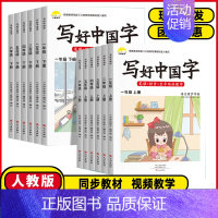 写好中国字❤️人教版 二年级上 [正版]2024小学生写好中国字正楷临摹儿童硬笔楷书一二年级三四上下册同步练字帖课课练控