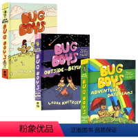 虫童系列3册合售 [正版]虫童系列123册合售 英文原版绘本 Bug Boys 儿童幽默漫画故事小说书 小学生课外阅读