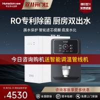 汉斯顿净水器家用直饮0阻垢剂ro反渗透纯水机厨房净水机S1(S90)