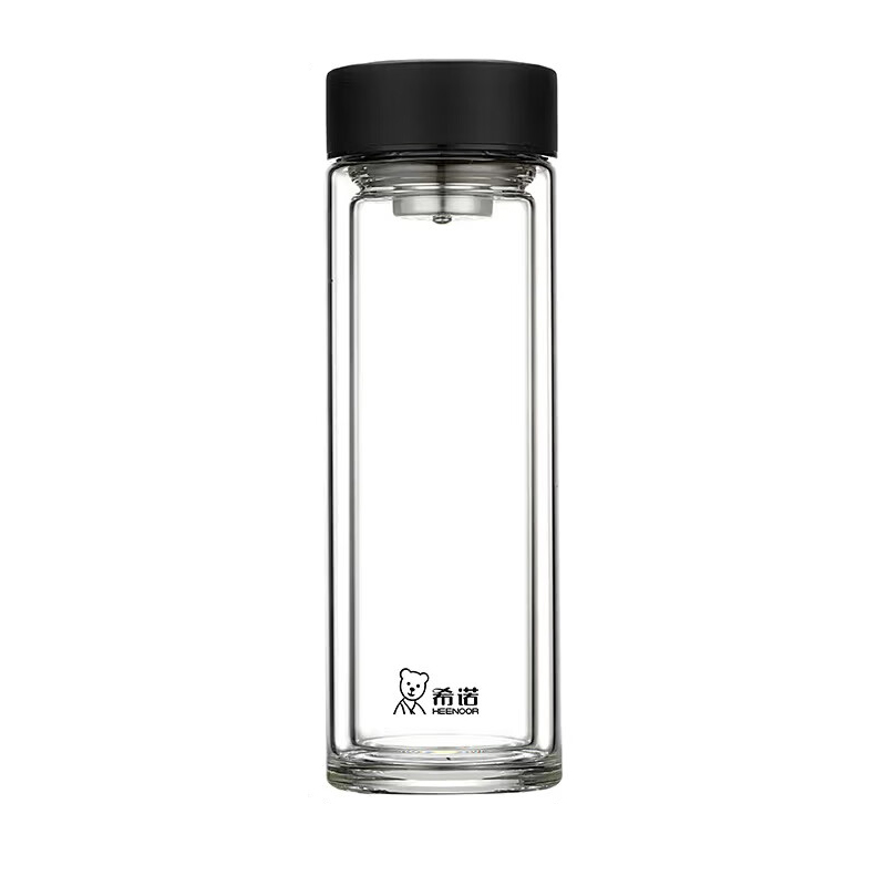 希诺 双层玻璃杯320ml XN-7107/个