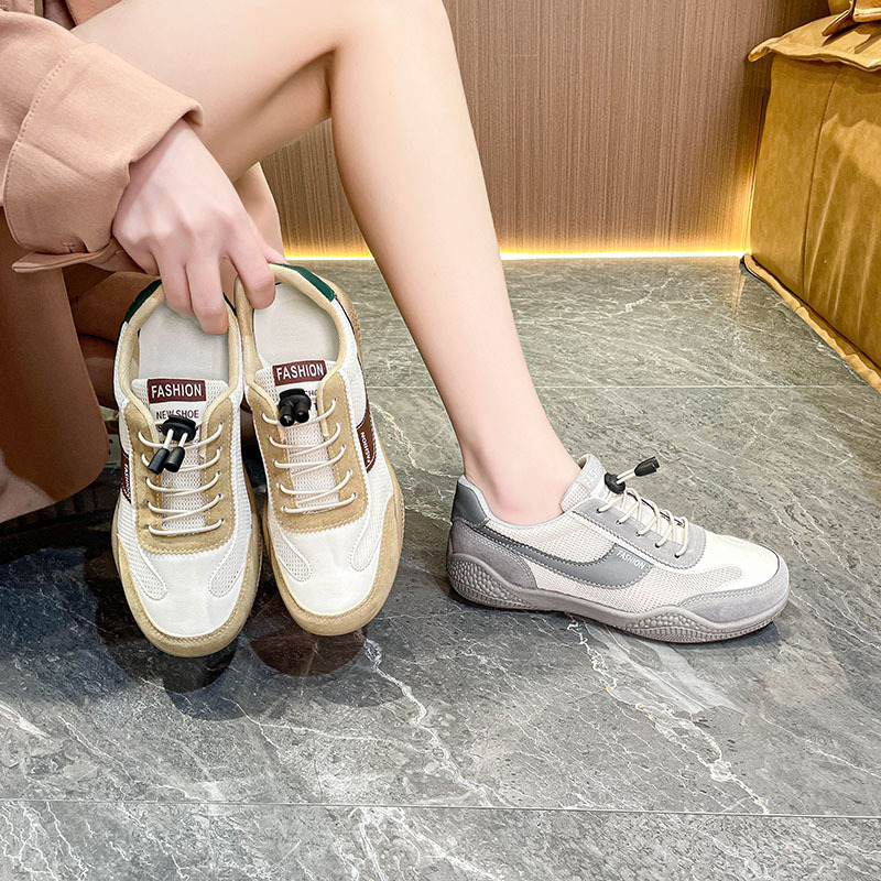 2026春夏季新款小白鞋ins韩版透气网面鞋轻便休闲运动跑步女鞋