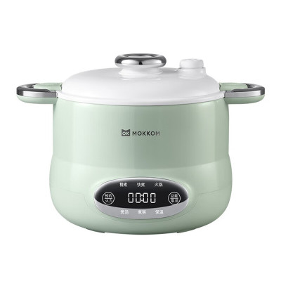 mokkom电饭煲微压电饭煲 豆蔻绿 2.5L MK-372