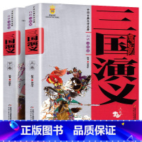 三国演义(上下册) [正版]中国古典四大名著全套8册四大名著西游记水浒传红楼梦三国演义 学生版白话文美绘版 儿童读物四大