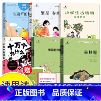 四年级下册[全6册] [正版]读思达整本书阅读一二三四五六年级上下册小学生古诗词深度阅读小布头奇遇记中国古代寓言读读童谣