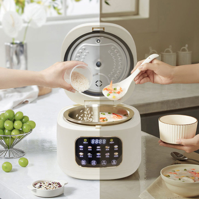 帅康sacon电饭煲家用智能 多功能低糖珐琅球釜内胆 24H智能预约 10大菜单 3L钛涂层球釜煮粥锅