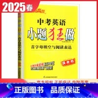 [提优版]中考英语首字母与阅读表达 九年级/初中三年级 [正版]2025初中小题狂做提优版巅峰版九年级上册下册语文数学英