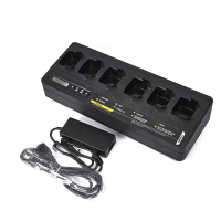 摩托罗拉(Motorola)对讲机六联充电器 PMPN4296 黑色 个