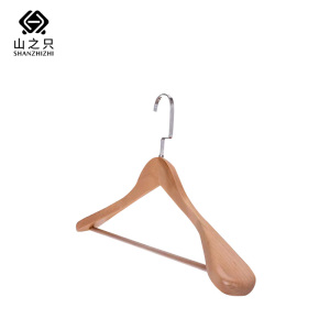 山之只 实木加宽衣架 44.5cm 个