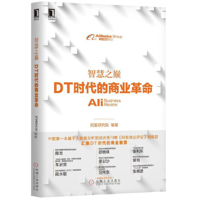 正版新书]智慧之巅(DT时代的商业革命)阿里研究院9787111518617