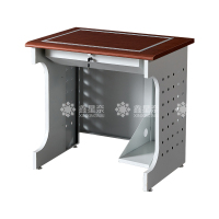 鑫星奈 XXN4012431 隐藏式翻转电脑桌培训桌教室机房多媒体学习桌办公桌D款单人位