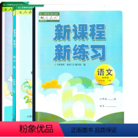 语文数学英语/下册 小学六年级 [正版]三本套装/六年级下册新课程新练习六年级语文数学英语人教版二十一世纪出版社集团新练