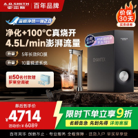AO史密斯佳尼特加热净水器厨下家用直饮净水机净饮机CDR2500S2 高水效 蓝鲸净热一体2.0 真沸腾1800G