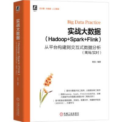 正版新书]实战大数据(Hadoop+Spark+Flink) 从平台构建到交互式