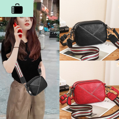 夏天软皮横款手机包女百搭ins斜挎迷你小包包宽肩带简约相机包潮NEW LAKE女斜挎包