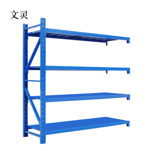 文灵承重500kg货架置物架钢制货架副架长150宽50高*200CM