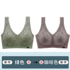 内衣女无钢圈美背小胸聚拢收副乳薄款运动背心式文胸