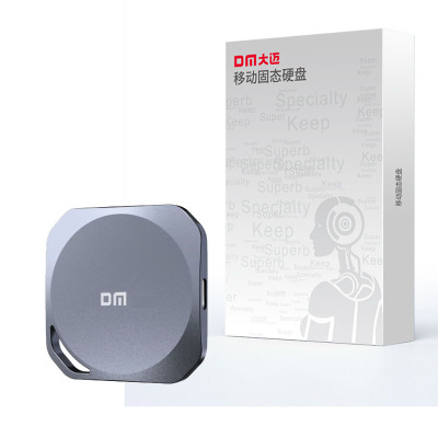 大迈(DM)GT590 1T Type-c 磁吸移动固态硬盘 (计价单位:个) 灰色
